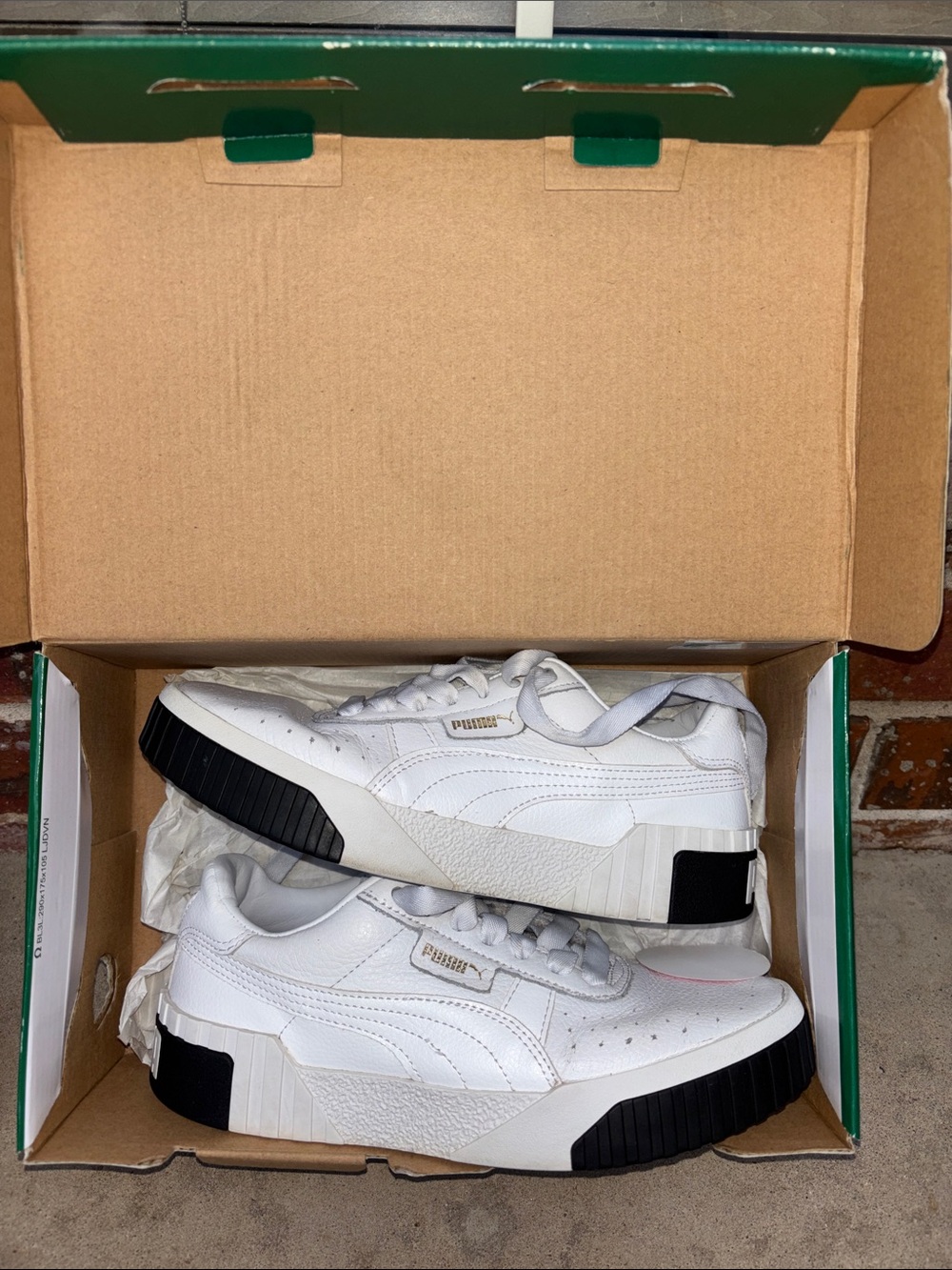 Puma Cali leather sneakers!  7